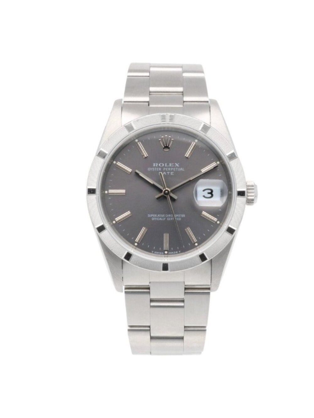 Rolex Date Oyster Perpetual Watch Stainless Steel Automatic Winding Overhauled - Picture 8 of 10